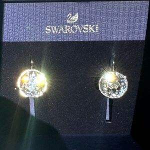 Swarovski earrings pierced